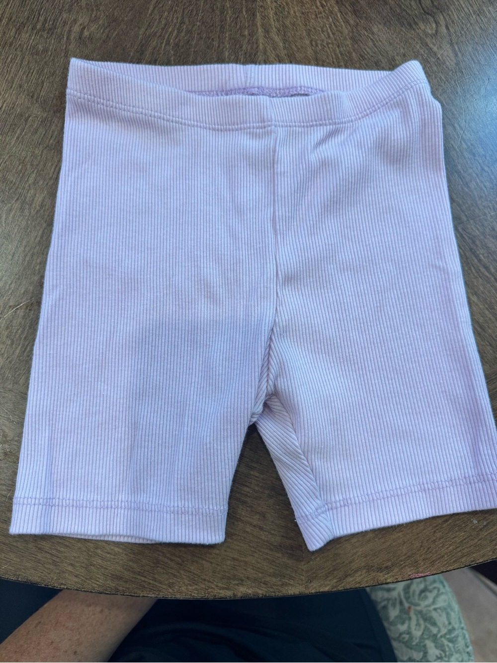 Cat & Jack Pale Purple Ribbed Bike Shorts- 3t